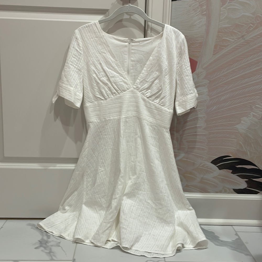 Dillards white mini dress
